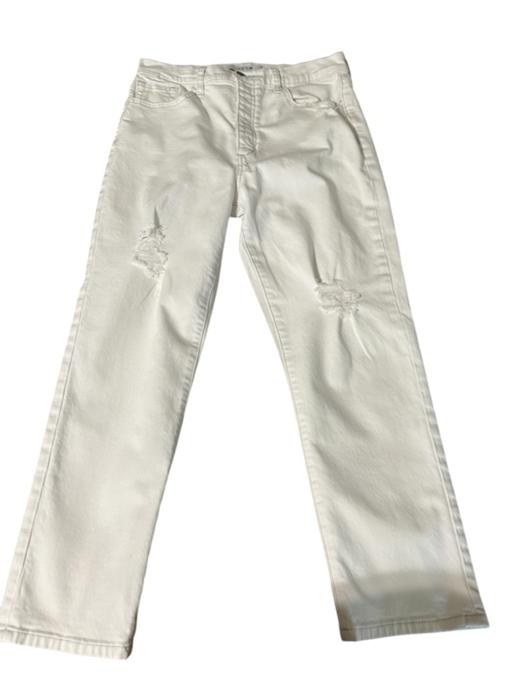 JOE'S Jeans The OG White
Distressed Straight
Leg Jeans Size 29 - Picture 4 of 10